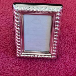 Beautiful, beautiful, small silver picture frame